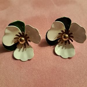 Enameled vintage earings Sarah Coventry